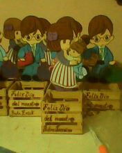 dulceros con guacalitos de 10cm x 10cm